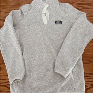 L.L. Bean Sweater Fleece Pullover